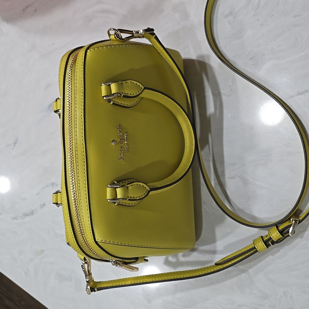 Kate Spade Saffiano Leather Duffle Crossbody
